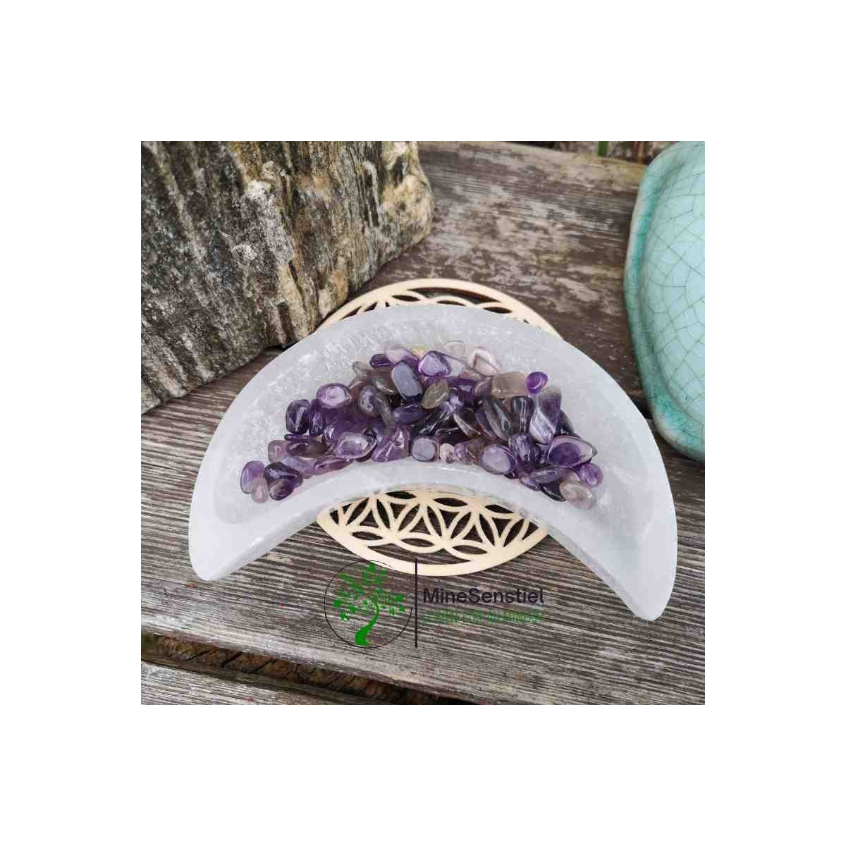 Mini pierre roulée améthyste