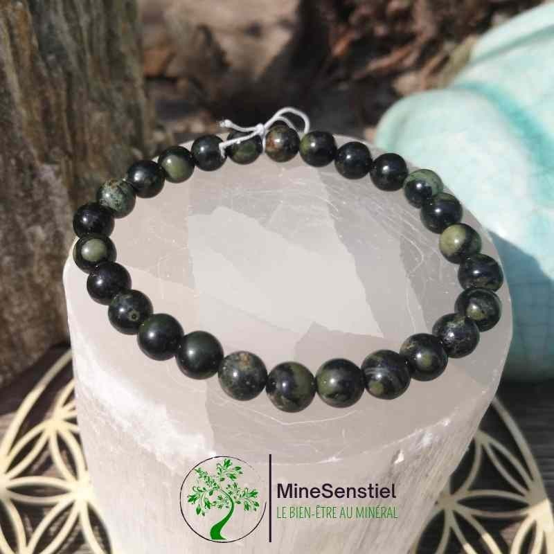 bracelet pierre homme jaspe kambaba
