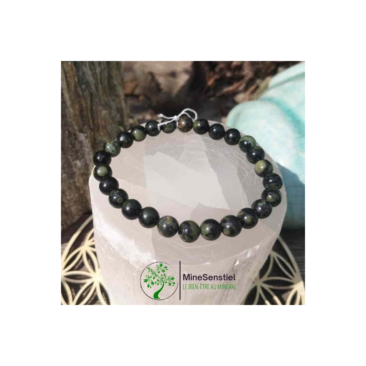 bracelet pierre homme jaspe kambaba