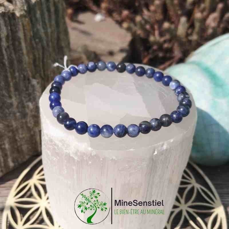 Bracelet sodalite homme