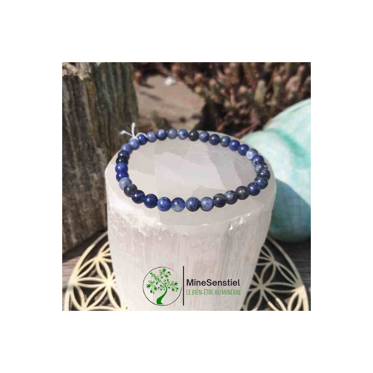 Bracelet sodalite homme