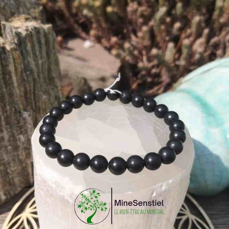 Bracelet homme shungite