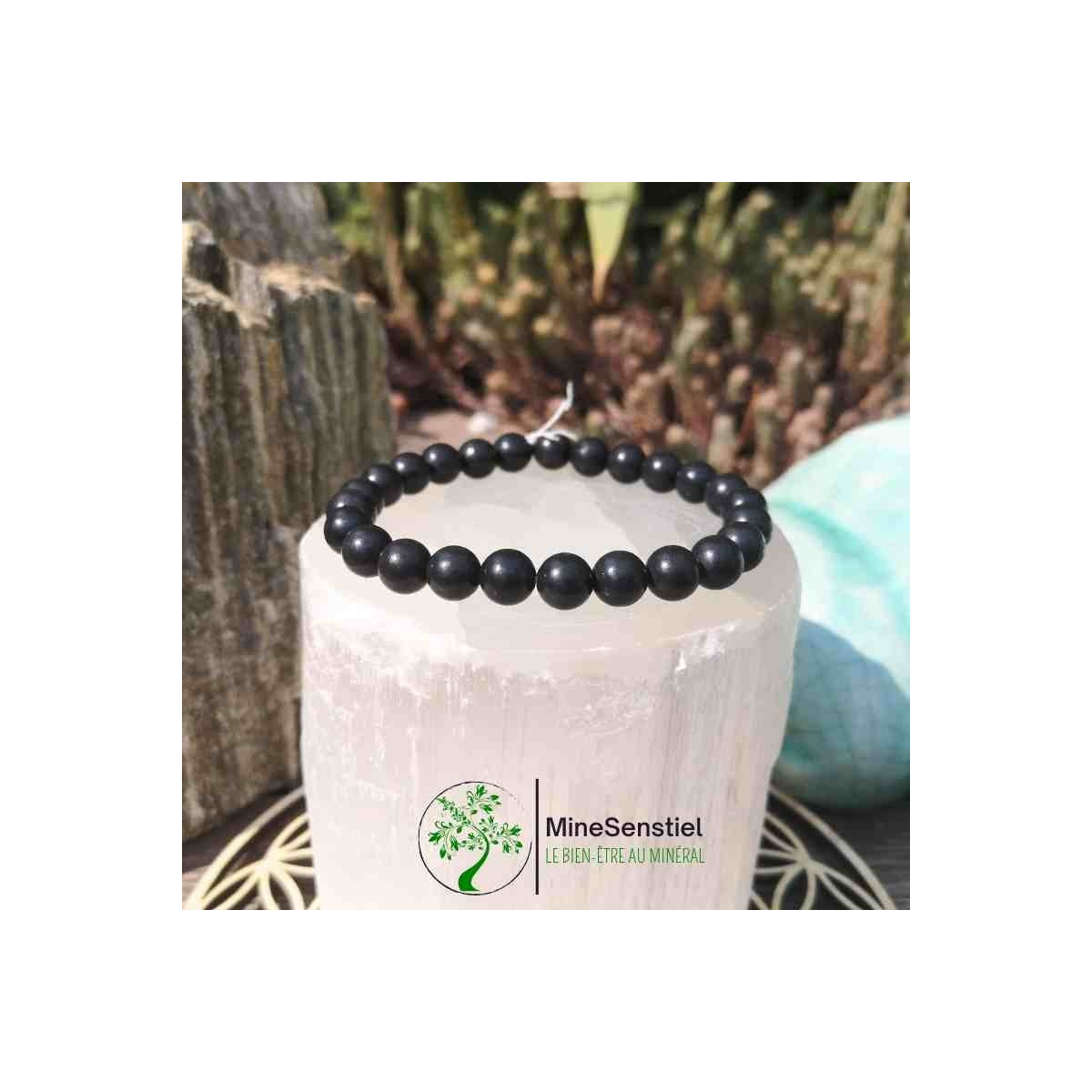 Bracelet shungite homme