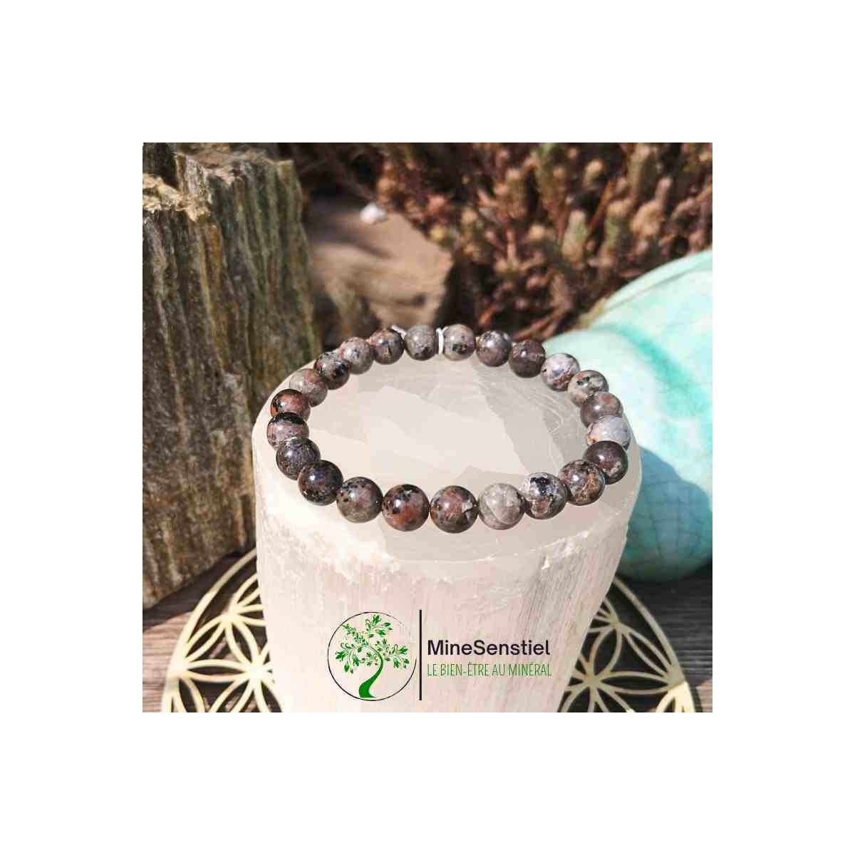 Bracelet homme yooperlite