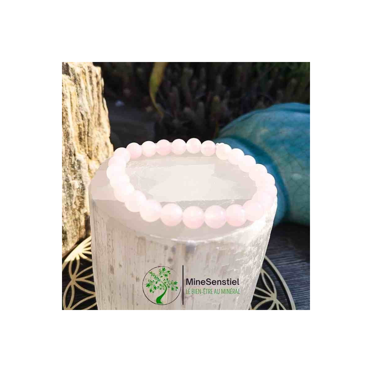 Bracelet homme quartz rose