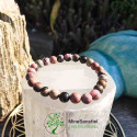 Bracelet homme rhodonite
