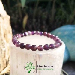 Bracelet améthyste homme