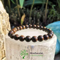 Bracelet bronzite homme