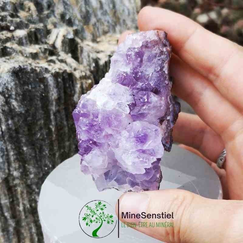 Druse Améthyste Maroc