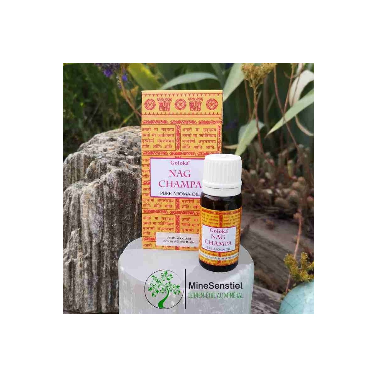 huile à brûler nag champa goloka