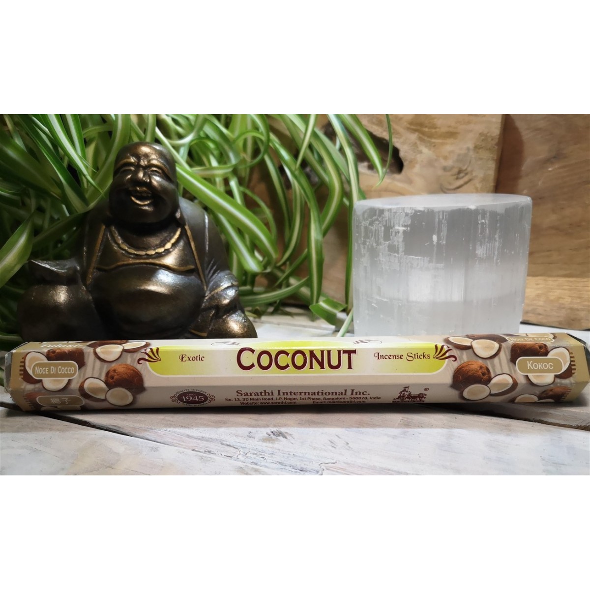 Encens noix de coco | Tulasi Encens | Minesenstiel