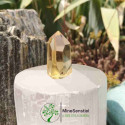 Pointe citrine naturelle