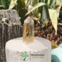 Pointe citrine naturelle