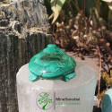 Tortue en pierre malachite