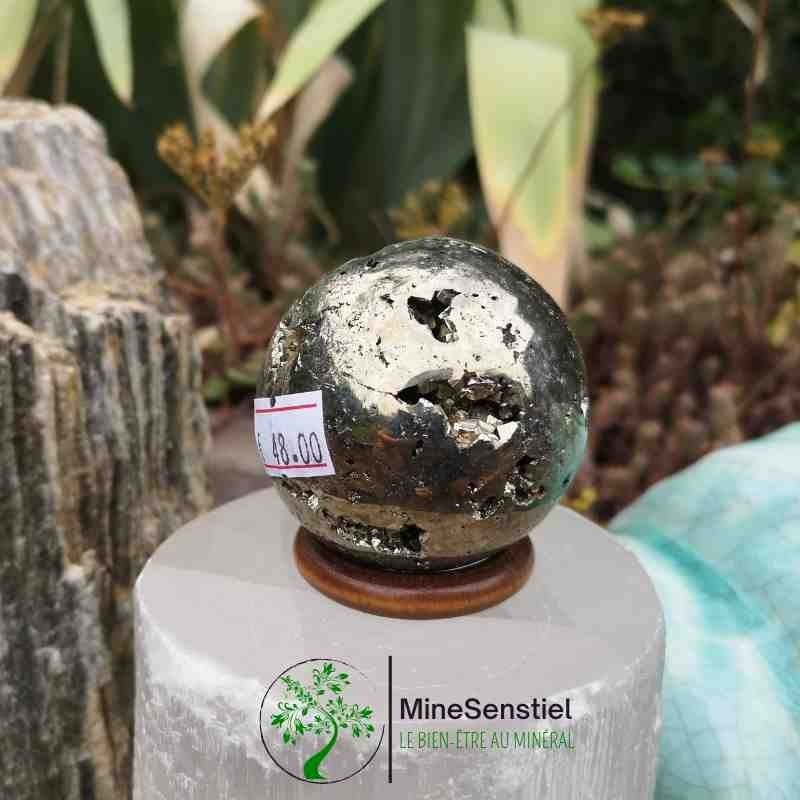Sphère Pyrite
