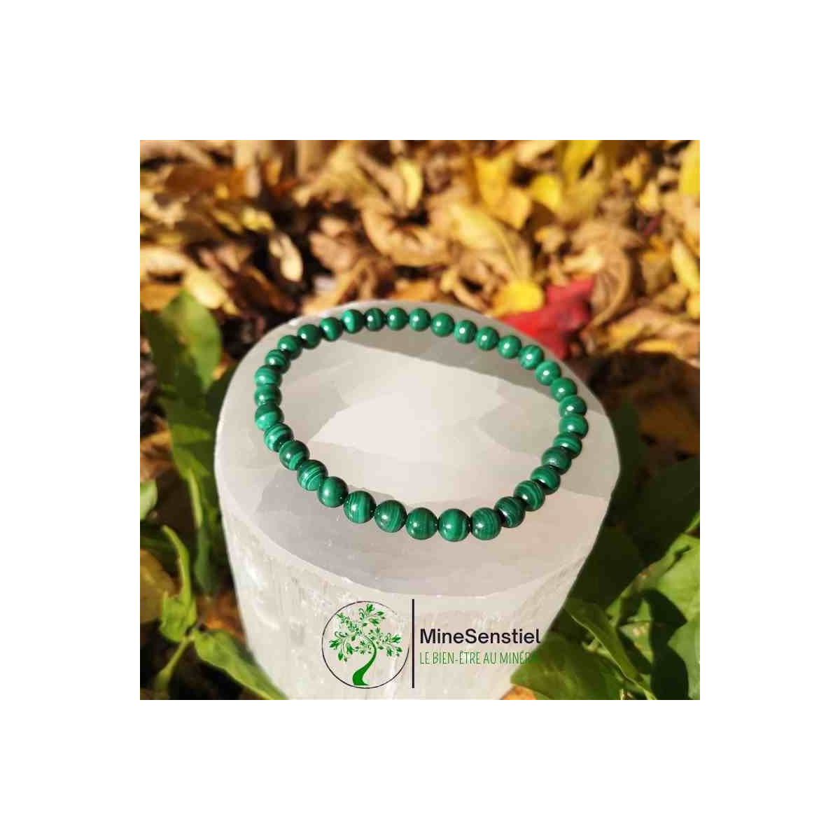 bracelet malachite