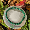 bracelet malachite véritable
